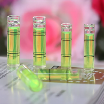 3pcs Mini Bubble Spirit Level Cylindrical Round Bullseye Bubble Level Horizontal Precision Measuring Kit