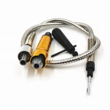 Table Polishing Machine Metal Flexible Shaft Tube Clamping Size 0.4-6.5mm For Electric Grinding Machine Shaft Tube Die Grinder