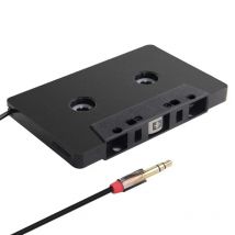 Cassette to Aux Adapter with Stereo Audio, Premium Car Audio Cassette Adapter with 3.5mm Headphone Jack
