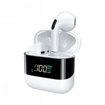 Remax TWS-10 Plus Dynamic Mini HIFI Bluetooth Headphones Display In Ear Stereo Fidelity Music Wireless Earphones Earbuds
