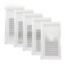 5 Trays Mink Hair Three-Dimensional Soft 3D False Eyelashes Handmade Long Natural Eye Lashes Fans Wholesale Eyelash Extensions