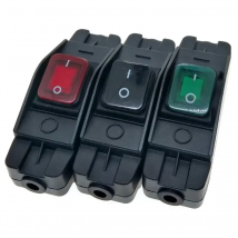 Inline Switch Max AC100~250V 16Amp On/Off LED Indicator Waterproof IP65