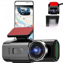Dash Cam 4K GPS WIFI APP 24H Night Vision Mini Optional Rear Lens Dashcam Car DVR Video Recorder Camera For Car Black Box