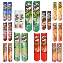 Spring Autumn Cartoon 3D Printed Socks Men Funny No Heel Men Socks Cotton Unisex Calcetines Hombre Meias 022603