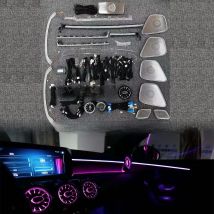 64 Colors Ambient light LED Vents For Mercedes Benz W177 W118 W247 A/B/CLA/GLA/GLB Class Car RGB Interior Decoration Lamp Refit