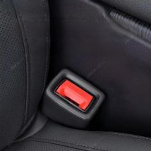 SEAMETAL Car Seat Belt Buckle Fastener Anti-Scratch Elastic Seatbelt Buckle Protector Universal Seatbelt Button Protection Cover