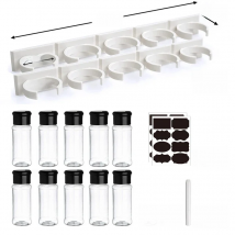 100MLSeasoning Shaker Bottles Plastic Kitchen Spices Storage Condiment Jar Salt Pepper Boxes for Kitchen Gadget Tools