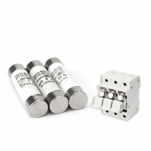 10Pcs 10*38 Fast blow Ceramic Fuse 10x38mm Fuse 500V  1A 2A 3A 4A 5A 6A 8A 10A 16A 20A 25A 32A  RO15 RT19 RT14 RT18