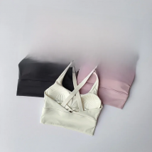 All-in-one Sports Bra Collection Breast High-intensity Professional Shock-proof Huddle Running Bra Yoga Fitness Bra Summer Cloth