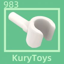 Kury Toys MOC fai da te per 983 100 pezzi di parti di blocchi per la parte del corpo a mano