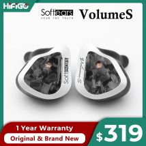 Softears VolumeS / Volume S 2DD +2BA Hybrid Drivers In-ear Monitor Earphones Two Tuning Modes 3.5mm+4.4mm Interchangeable Plugs