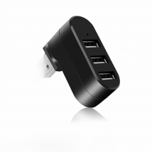 PzzPss 3 Port Multi 2.0 USB HUB Mini USB Hub High Speed Rotate Splitter Adapter For Laptop Notebook For PC Computer Accessories