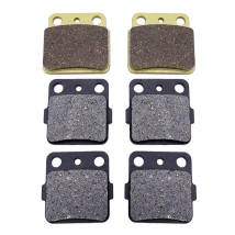 1 Set Motorcycle Front Rear Brake Pads Kit For SUZUKI ATV LTZ 400 QuadSport (2003-2011) LTZ400 LT-Z LT-Z400 Metalic Brake Disks