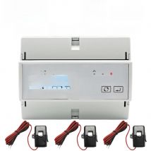 Tuya Smart Three-Phase Bidirectional Electricity Meter with WiFi & ZigBee for KWh Monitoring, featuring RS485 Interface AC 380V