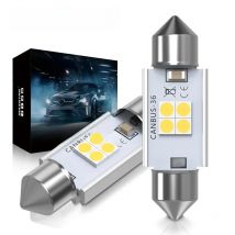 2x Car Festoon C5W 3030 LED Bulb 28mm 31mm 36mm 39mm 41mm 44mm CANBUS No Error Car LED Lamp Interior Dome Map Reading Lights