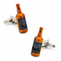 Whisky Cuff Links For Men Wine Bottle Design Quality Brass Material Red Color Cufflinks Wholesale&retail