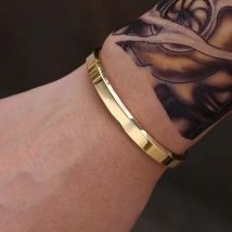 Lovers Bracelet Bangle For Woman Men Bracelets Stainless Steel Fashion Bangle Feminina Trendy Jewelry Couple Bracelet Gifts Gift