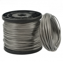 10M 70LB-368LB fishing steel wire line 7x7 strands Trace Coating Wire Leader Coating Jigging Wire Lead Fish Jigging Line 0.8-2mm