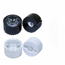 High Power 1W 3W 5W LED Lens 20MM PMMA Lenses With Bracket Reflector10 30 45 60 90 120degree Reflector Collimator Convex Optical