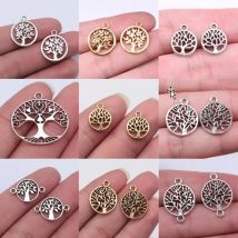 Bulk Charms For Jewelry Making Kit Pendant Diy Jewelry Accessories Tree Of Life Charms