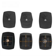 690 Series Quick Release Plate 35mm 43mm Long Camera Plate Tripod Head Mount Adapter With 1/4 Screw For Dslr Yunteng Tripod