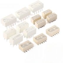 10Pcs/1pc Signal Relay HFD3 HFD31 HFD3-3 HFD3-5 HFD3-12 HFD3-24 -S HFD31-12 DC 3V 5V 12V 24V 24VDC 12VDC 1A 2A 8PIN DIP SMD Rele