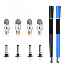 Universal Stylus Pen Capacitive Screen Disc Fiber Touch Pen Replacement Tips Drawing Writing Nib Pencil Head for Smartphone