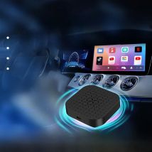 CarlinKit Android TV Box Support Netflix IPTV Qualcomm 8-Cores Wireless CarPlay & Android Auto Easy To Use Smart CarPlay Ai Box