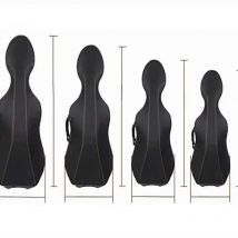 Multicolor Independent Size 4/4 3/4 1/2 1/4 Cello Case Backpack professional cello Bag Shoulder Thicken Lightweight
