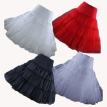 Retro Underskirt 50s Swing Vintage Petticoat Net Skirt Rockabilly, 26" Long Tutu
