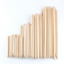 4 different sizes Orange Wood Sticks for Cuticle Pusher Cuticle Remove Tool forks for nails Manicures Tools 10/30/50/100Pcs/Set
