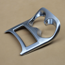 Matte Chrome Front Cup Holder Cover For Nissan Qashqai J11 2014 2015 2016-2021 Car Styling Interior