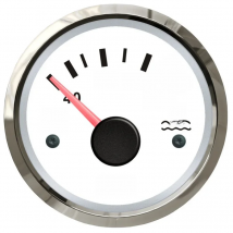 KUS 52mm Pointer Type Water Temp Gauges 40-120 Degreee Motorcycle Water Temperature Meters 12v/24v for Car Boat Truck Vessel Rv