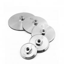 Z-LEAP 3"/4"/5"/6''/7'' Back Pad for Diamond Polishing Pads M14 5-8/11 Aluminum Based Backer Backing Holder