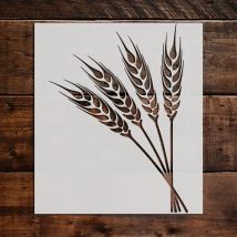 Reusable Wheat Stencil for Painting Template Mold Reusable Plastic