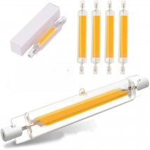 1pcs 4pcs R7S LED COB Glass Tube High Power 78mm 118mm J78 J118 COB Light Bulb AC110V 220V 230V 240V Home Replace Halogen Lamp