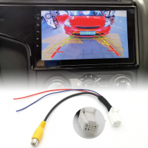 8 Pin Reversing Camera RCA Connection Convertor Adpter Cable for Honda Fit 2019 GHAC 360 Monitor To Parking Rear Camera