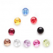 50pcs Shank Color Optional/Mix Mushroom Domed Round Acrylic Fabric Covered Buttons Home Sewing Scrapbooking Decor Clothing 12mm