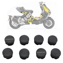Motorcycle Accessories Frame Hole Cover Caps Plug Decorative Frame Cap Set Fit For ltaljet Dragster 200 250i 125 400 2020-2023