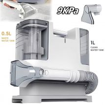 400W Spot Cleaner 9KPa Pulitore per tappeti portatile per divano Tenda Facile spostamento Spray Aspirazione Macchina per la pulizia profonda Aspirapolvere