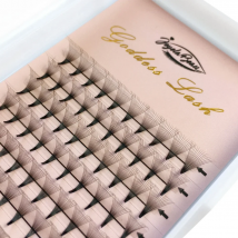 Goddess 3D/5D/6D/10D Premade Fan Eyelash Extensions Natural Soft Russian Volume Lashes Faux Mink Individual Lash Extensions