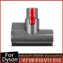 Mini Motorisierte Werkzeug Pinsel Kopf Für Dyson V7 V8 V10 V11 V15 Stick Staubsauger Milbe Entfernung Saugkopf Ersetzen Teile