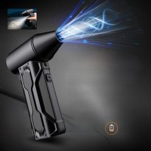 Mini Turbo Jet Fan, Air Blower 160000RPM Turbo Fan, 3 Gear Adjustable Electric Air Duster, Wind Speed 52m/s Brushless Motor Hand