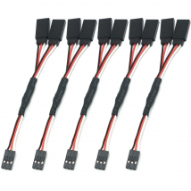 100/150/200/300/500mm RC Servo Y Extension Cord Cable Lead Wire For RC Servo JR Futaba RC Airplane Helicopter Car DIY