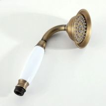 Retail & wholesale solid copper antique brass  handheld shower luxury batnroom Hand Shower Head YT-5191