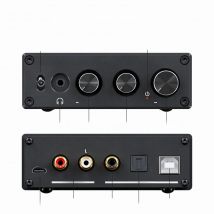 Fosi Audio Mini Stereo USB Gaming DAC Headphone Amplifier Audio Converter Adapter for Home/Desktop Powered/Active Speakers