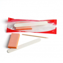 100 Sets Disposable Manicure Kit Nail Tools Nails Fake for Pedicure