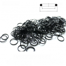 Thickness/CS 1.6mm ID 1.8-115mm Black Rubber o-ring gasket sealing orings seals