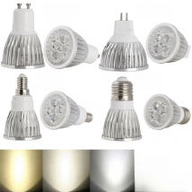 LED Lampada 9W 12W 15W GU10 MR16 E27 E14 LED Bulb 85-265V Led Spotlight Warm / Netural / Cold White LED lamp 110V 220V For Home