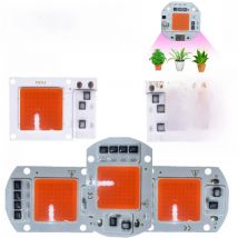 LED COB Light Chip Full Spectrum AC 220/110V 10W 20W 30W 50W-100W No need driver For Growth Flower Seedling Grow Plant Lighting